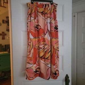 2X NWT Floral Women's Skirt - Multicolor